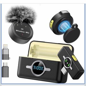 LINCISONNIC | Brand NIB - Wireless Lavalier Professional Clip-On Microphone Set.